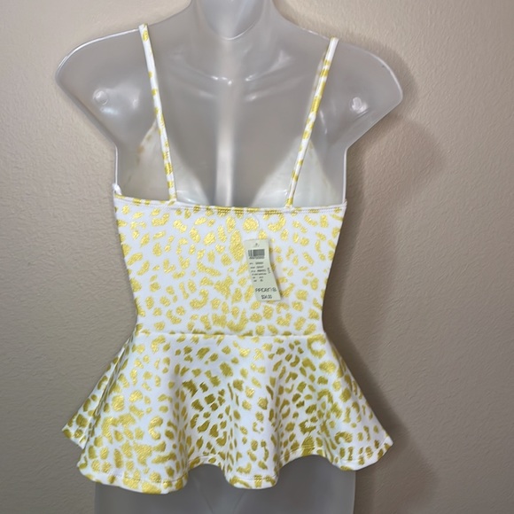 Arden B peplum top XS NWT - Picture 6 of 9